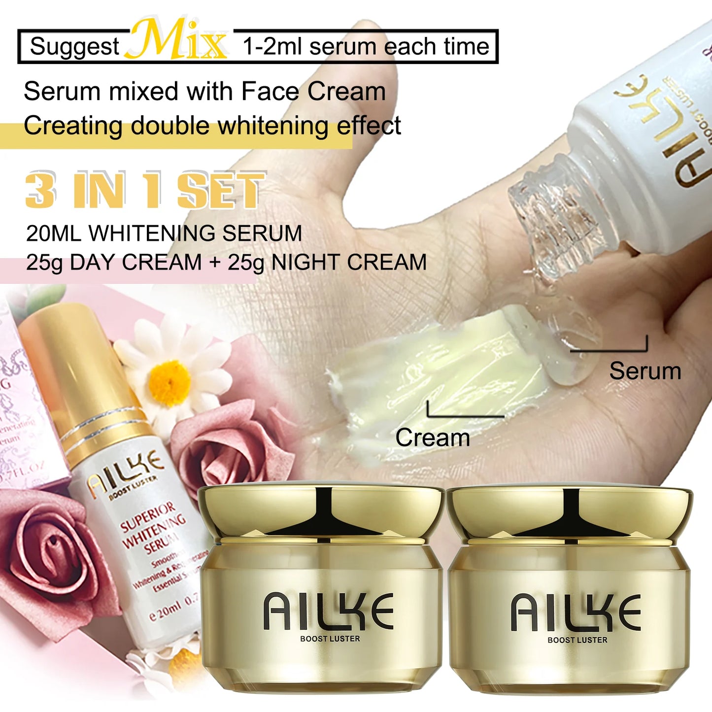 Whitening Day & Night Face Cream