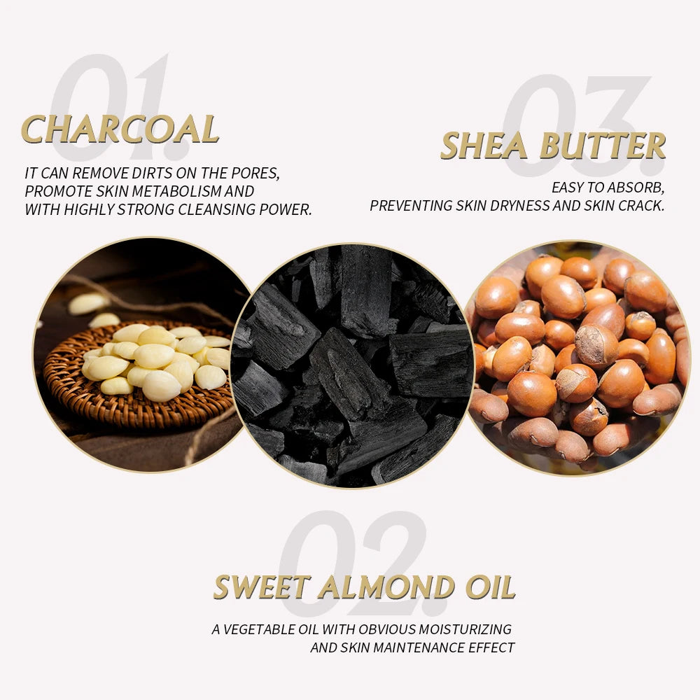 African Natural Black Soap for Face and Body