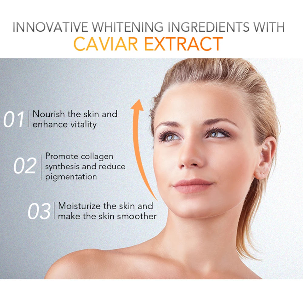 Caviar Extract Anti-Wrinkles and Brightening Skin Tone Face Care Set