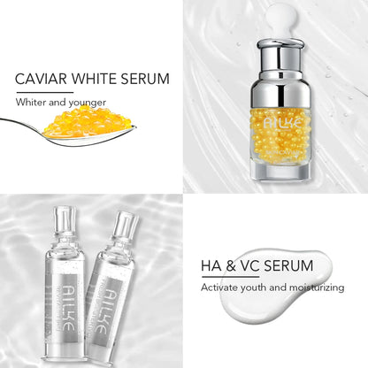 Caviar Extract Anti-Wrinkles and Brightening Skin Tone Face Care Set