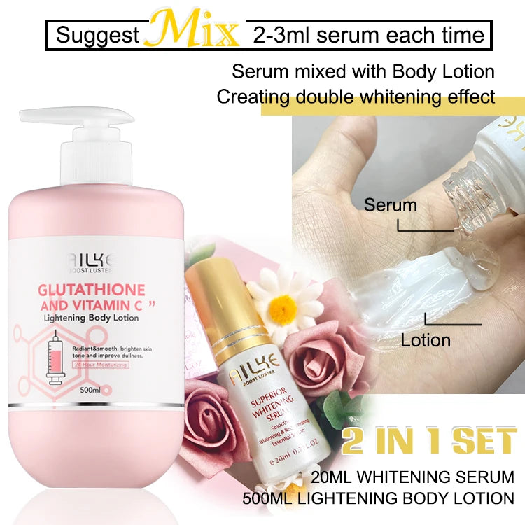 Vitamin C and Glutathione Brightening Body Lotion