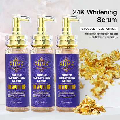 Double Glutathione Plus Whitening Serum For All Skin Types