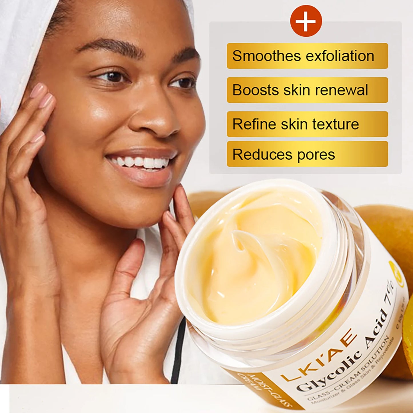 Brightening Face Cream, Moisturizing, Reduce Black Spots