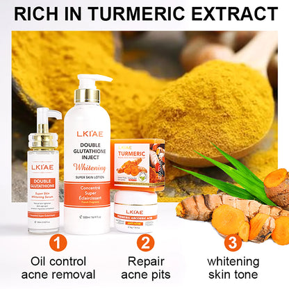 Natural Turmeric Whitening Skin Care Set