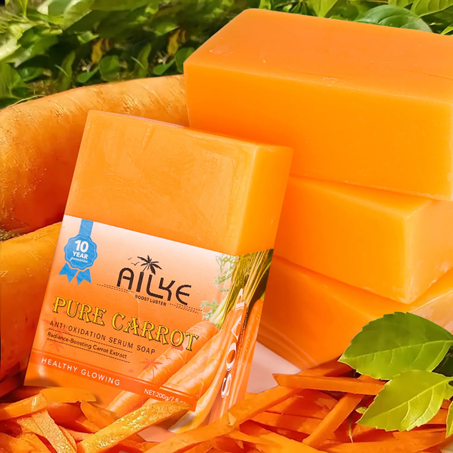Magic Radiance-Boosting Carrot Soap