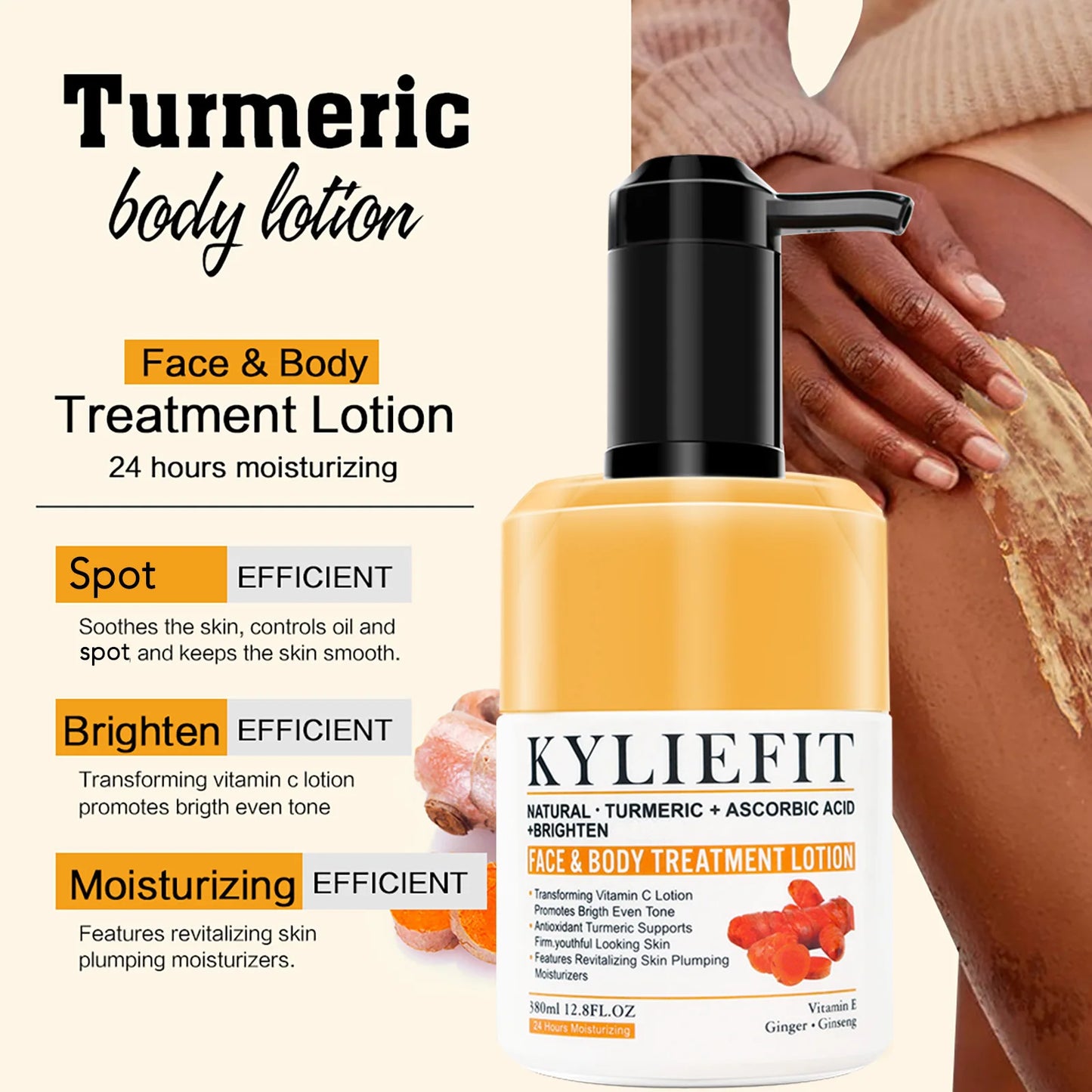 Natural Turmeric Whitening Lotion