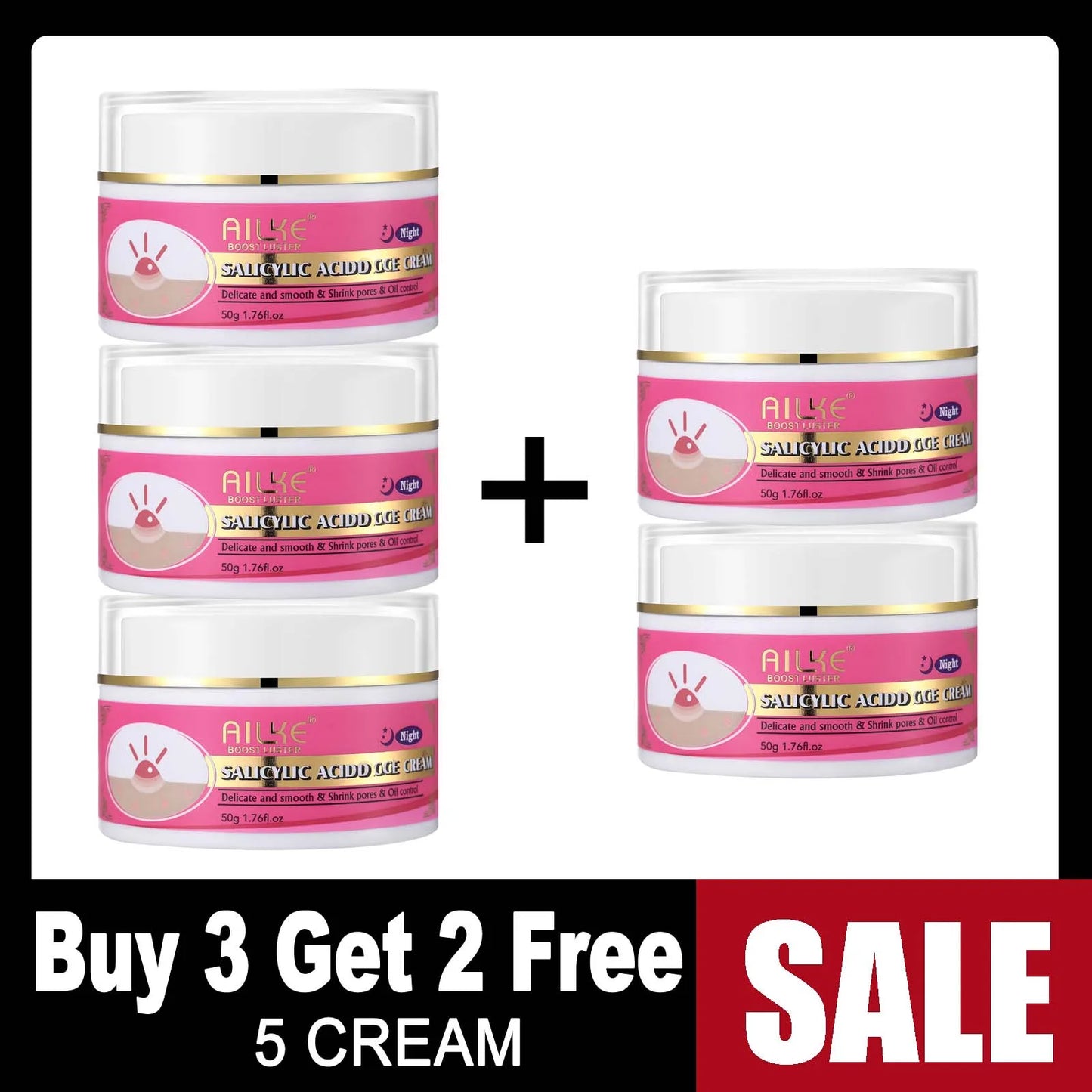 Organic Acne Face Cream, Cleaning Skin