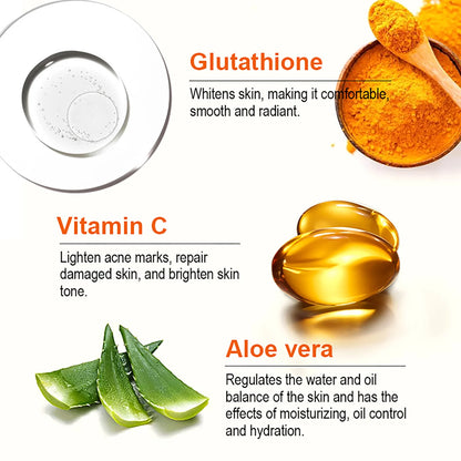 Natural Turmeric Whitening Skin Care Set