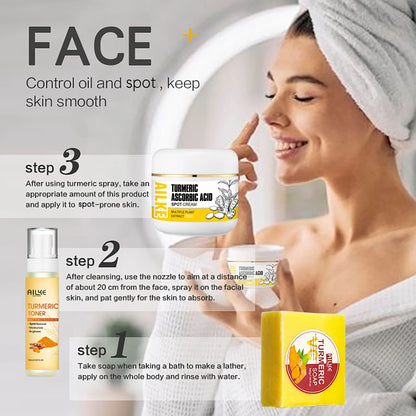 Natural Turmeric Skin Care Range