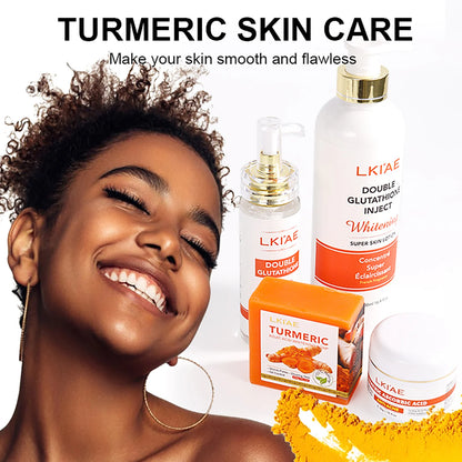 Natural Turmeric Whitening Skin Care Set
