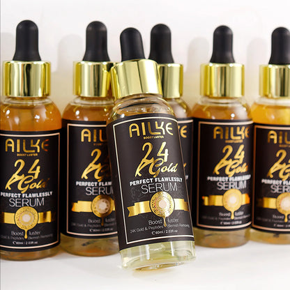 24K Gold Flawlessly Serum, Whitening, Deep Clean Skin