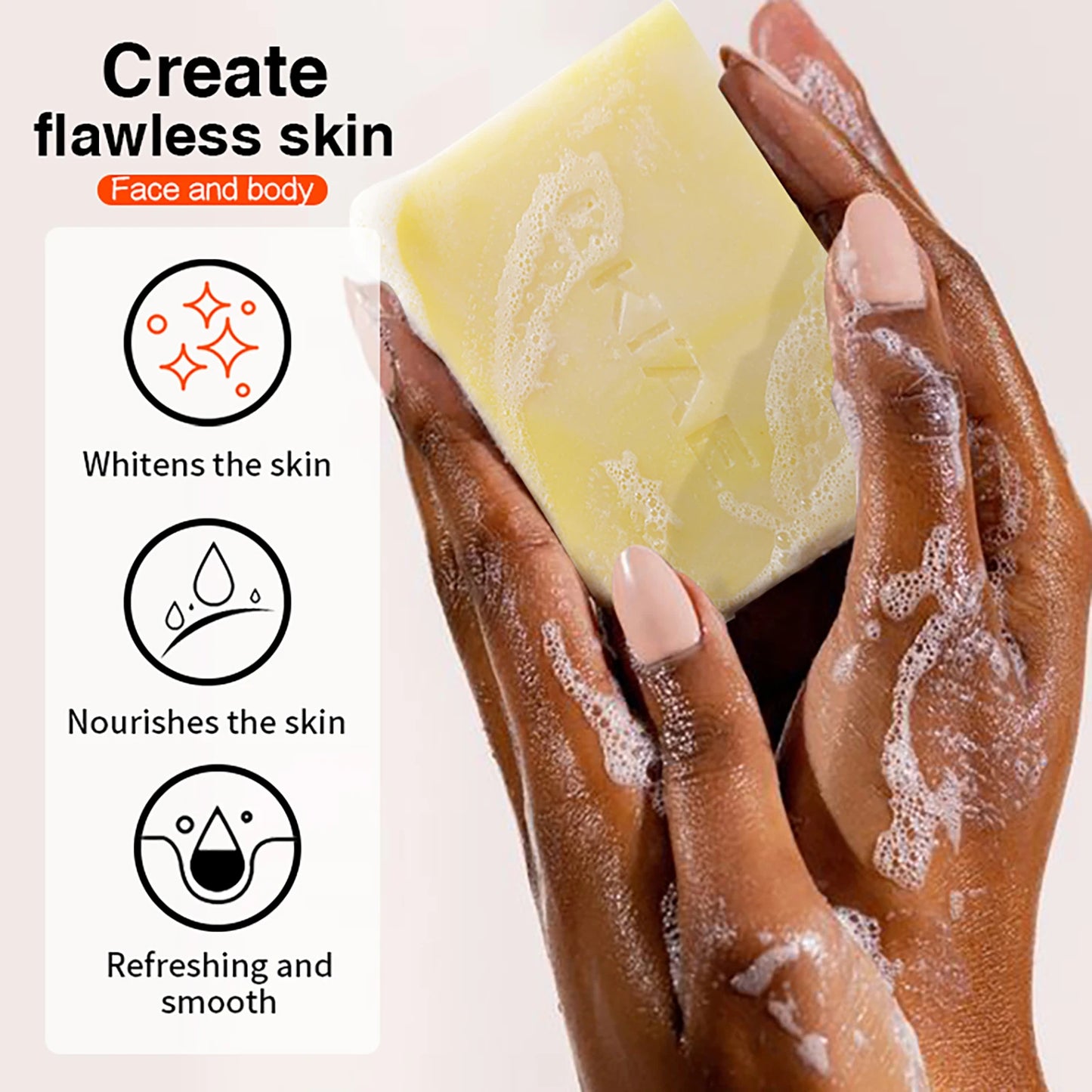 Natural Turmeric Whitening Soap Bar