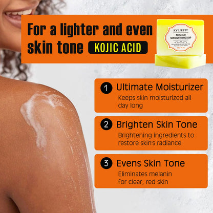 Kojic Acid Whitening & Dark Spot Remover Soap Bar