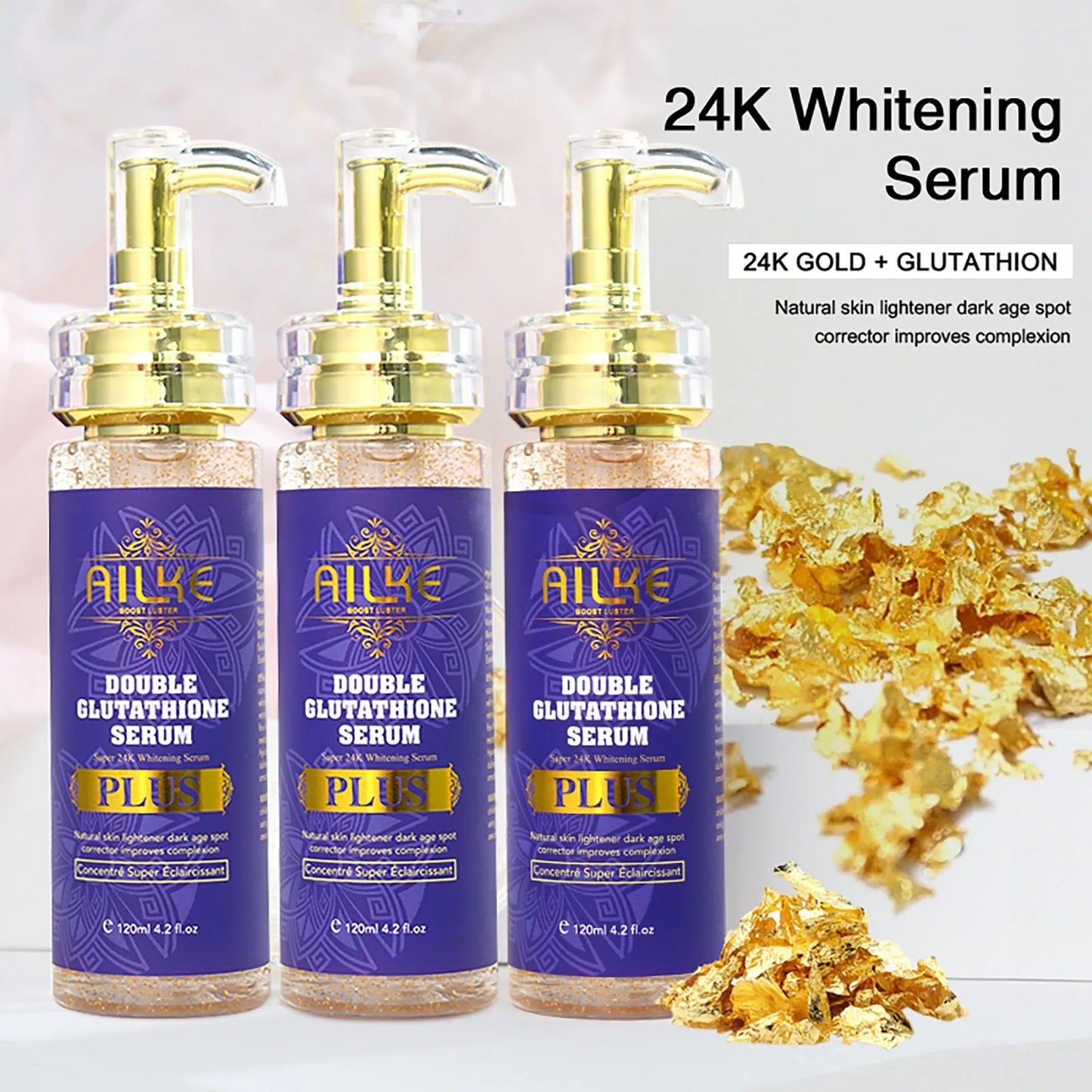 Double Glutathione Serum and Body Lotion